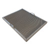 Metall-Fettfilter flach 500x400x25 für Gastro in Edelstahl