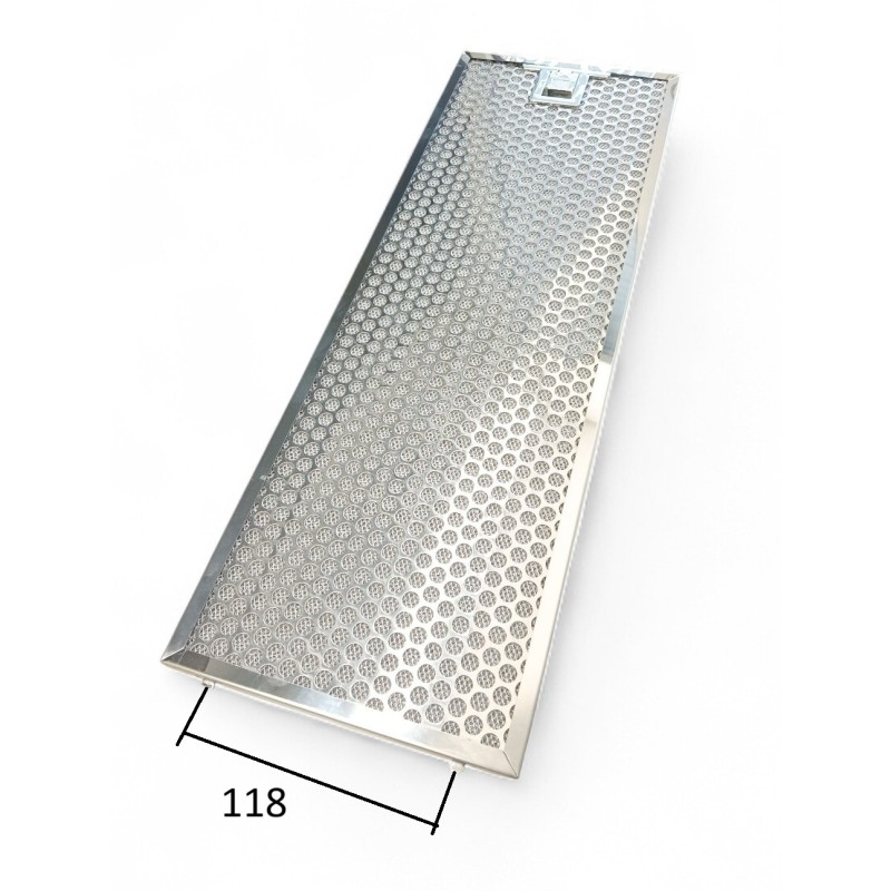 ELECTROLUX / AEG Metallfettfilter 170 x 497 mm - HINTEN
