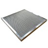 Metall-Fettfilter flach 400x400x25 für Gastro