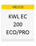 Ersatzfilter Helios KWL EC 200 Komfortlüftung
