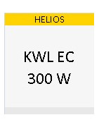 HELIOS KWL EC 300 W