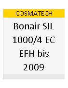 Ersatzfilter Bonair SIL 1000/4 EC EFH 2008