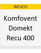Ersatzfilter für WESCO Komfovent Domekt RECU 400