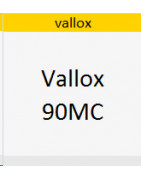 Ersatzfilter für die Vallox kwl 90 SE Komfortlüftung