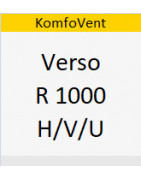 Ersatzfilter für die Komfovent Serie Verso R 1000