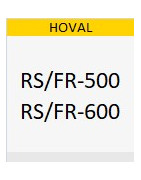 Hoval RS/FR-500 / RS/FR-600