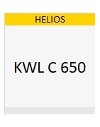Ersatzfilter für Helios KWL C 650 Komfortlüftung