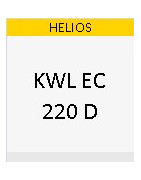 HELIOS KWL EC 220 D