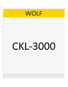 Ersatzfilter für die WOLF CKL-3000 Komfortlüftung