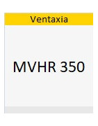 Ventaxia MVHR 350 Komfortlüftung