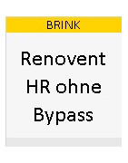 Renovent HR ohne Bypass