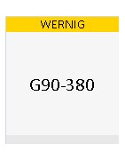 Ersatzfilter Wernig Komfortlüftung G90-380