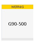 Ersatzfilter Wernig Komfortlüftung G90-500